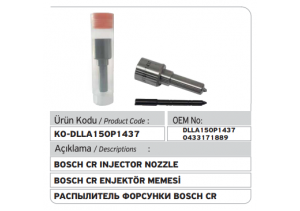 DLLA150P1437 Injector Nozzle 0433171889